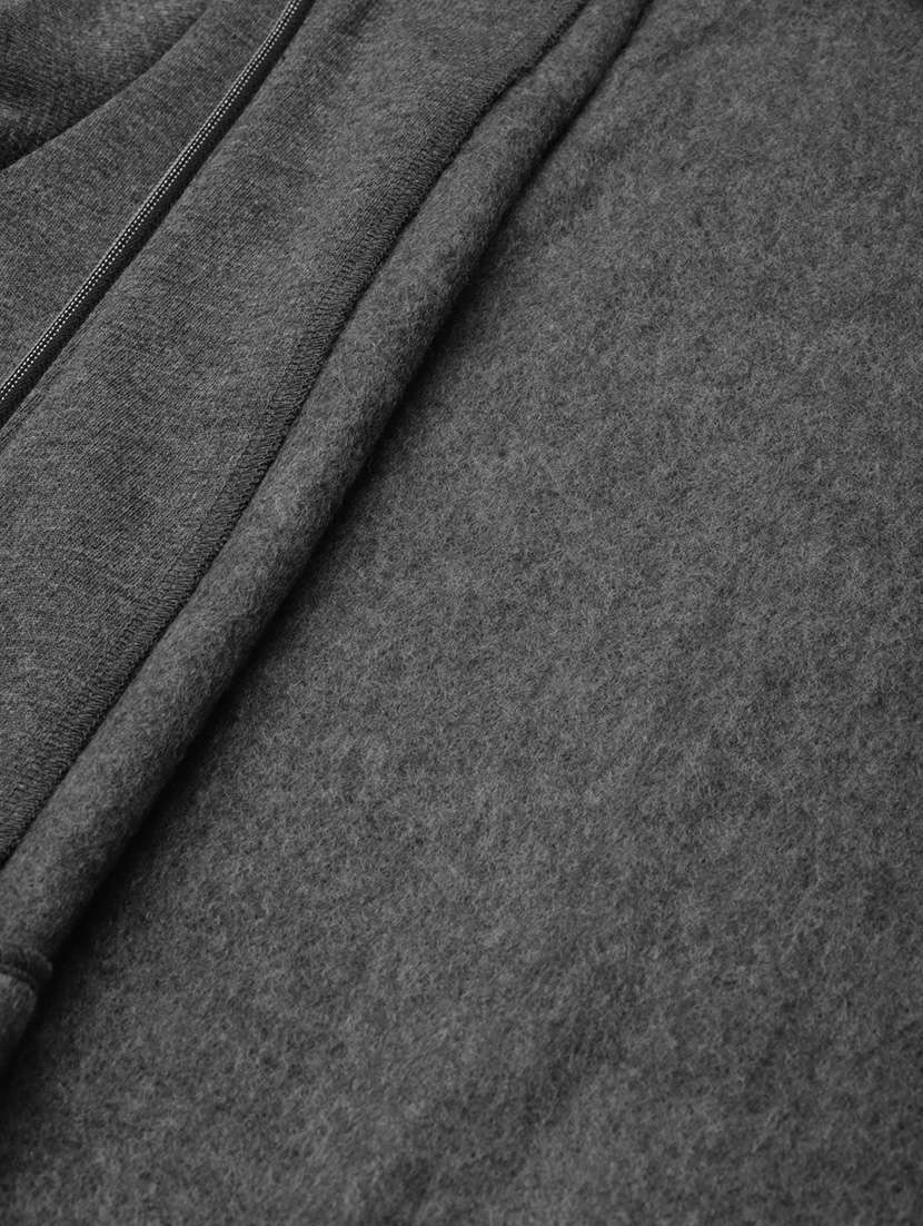 women solid long sleeve hooded sweatshirt - 22086949 -  Standard Image - 6