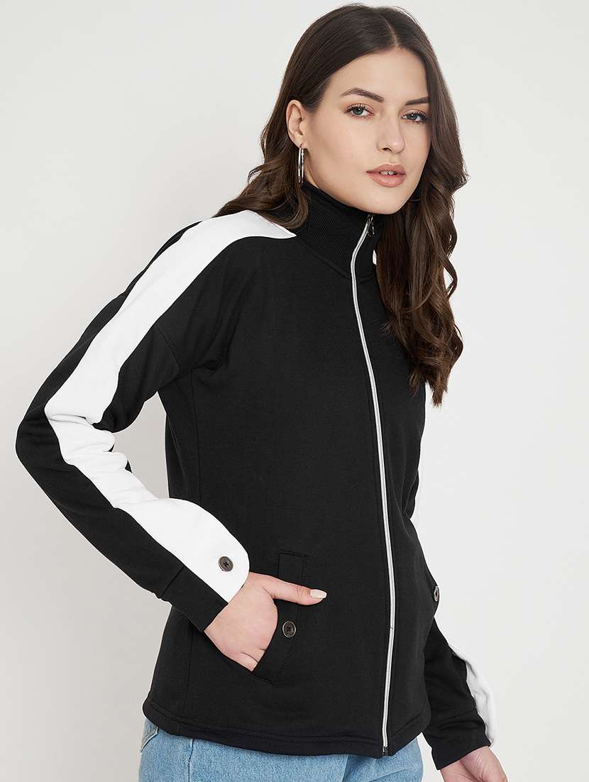 women tapered long sleeve sweatshirt - 22086958 -  Standard Image - 1