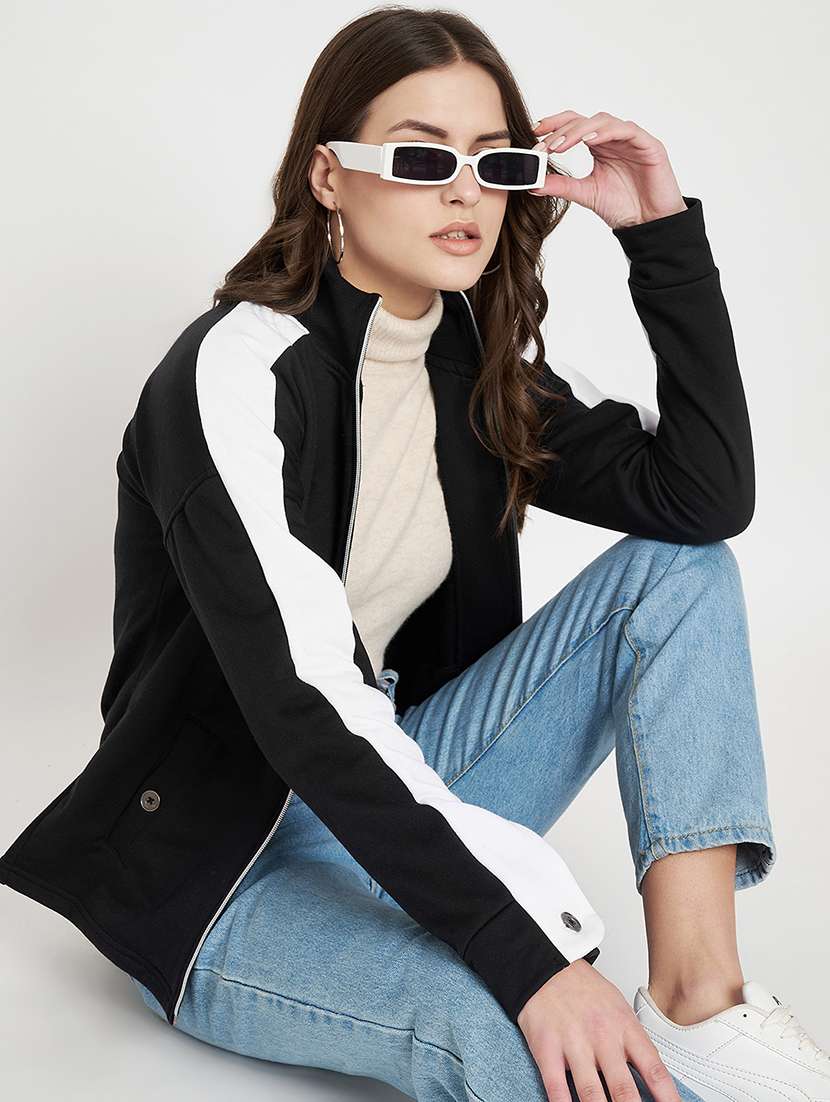 women tapered long sleeve sweatshirt - 22086958 -  Standard Image - 4