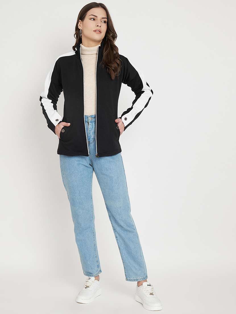 women tapered long sleeve sweatshirt - 22086958 -  Standard Image - 6