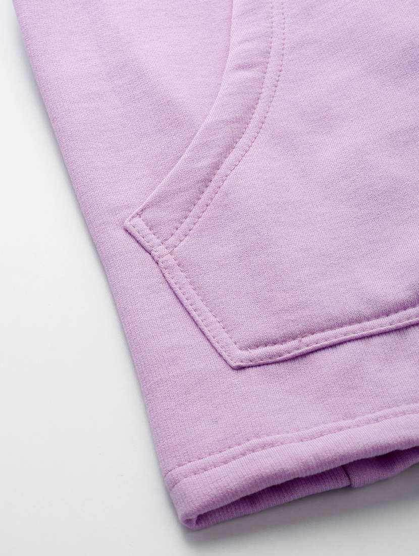 women color blocked long sleeve hooded sweatshirt - 22086970 -  Standard Image - 4