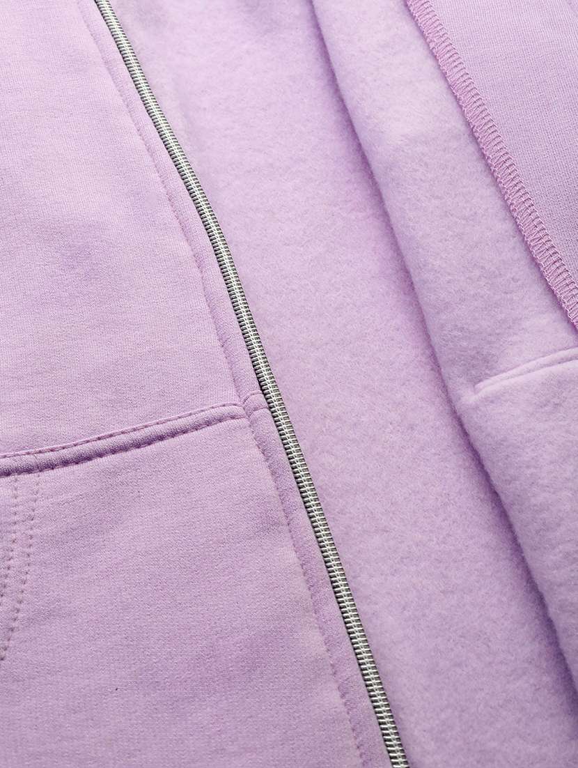 women color blocked long sleeve hooded sweatshirt - 22086970 -  Standard Image - 6