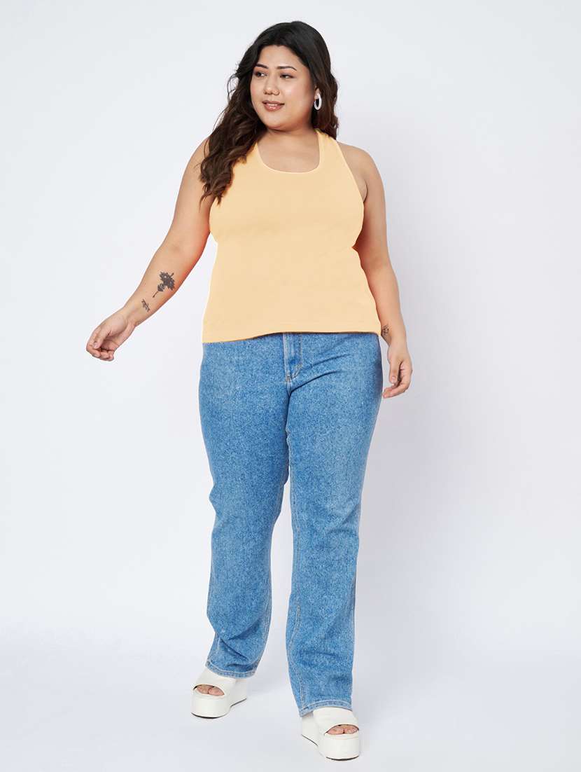 women plus size solid sleeveless camisole - 22087008 -  Standard Image - 4