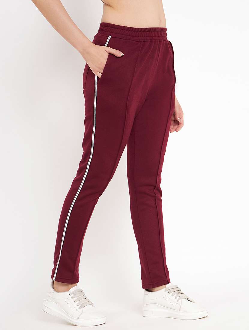 women solid mid rise yoga pants - 22087035 -  Standard Image - 1