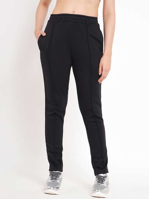 women solid mid rise yoga pants - 22087036 - Standard Image - 0