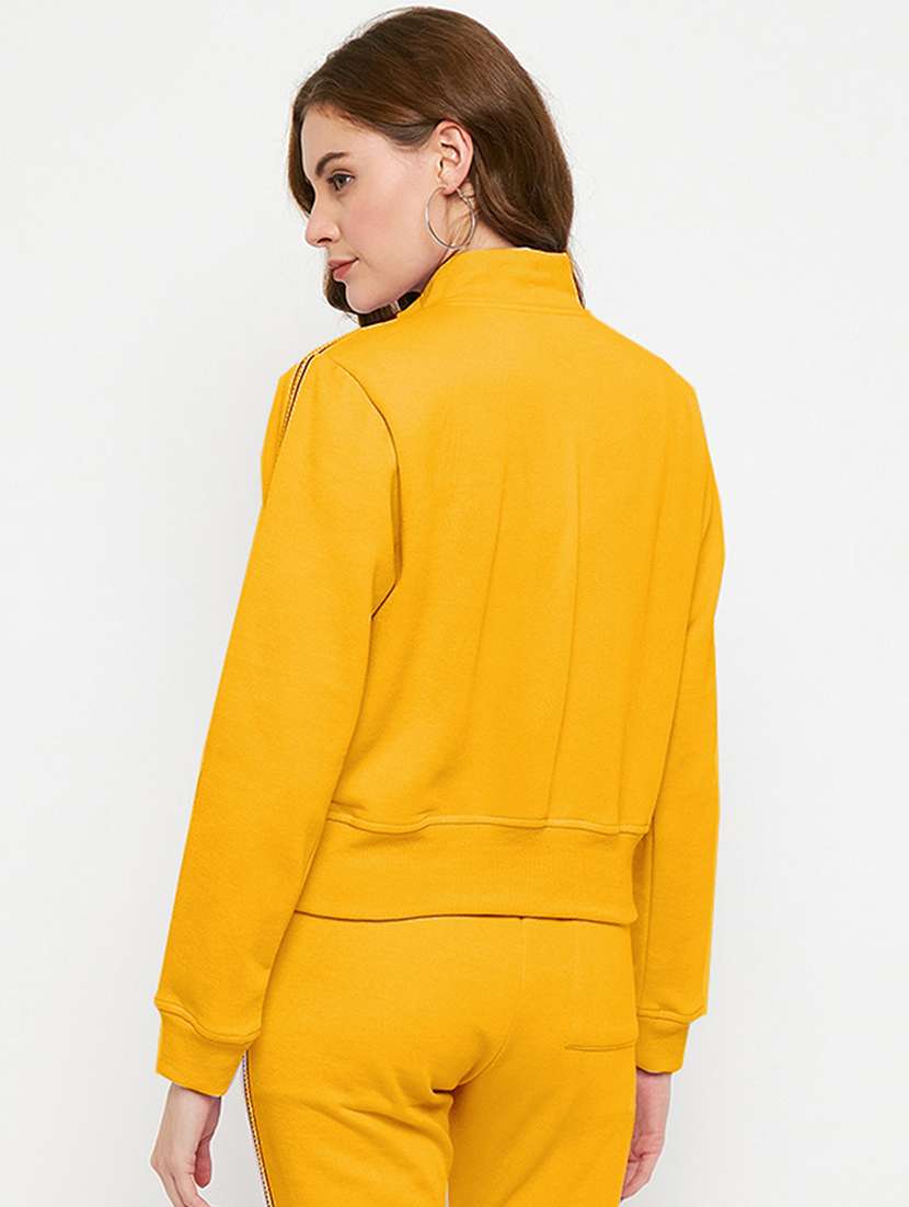 Women Solid Long Sleeve Long Sleeve Jacket - 22087067 -  Standard Image - 4