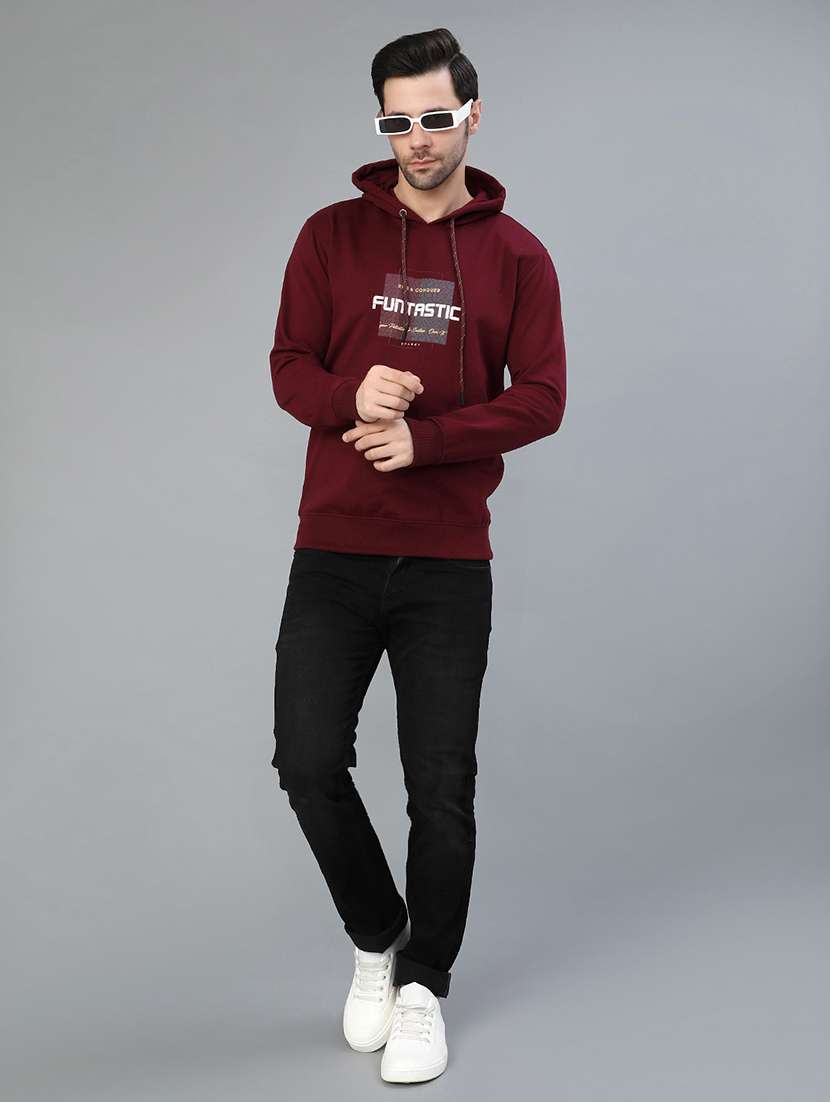 men chest print long sleeve regular fit sweatshirt - 22087583 -  Standard Image - 4