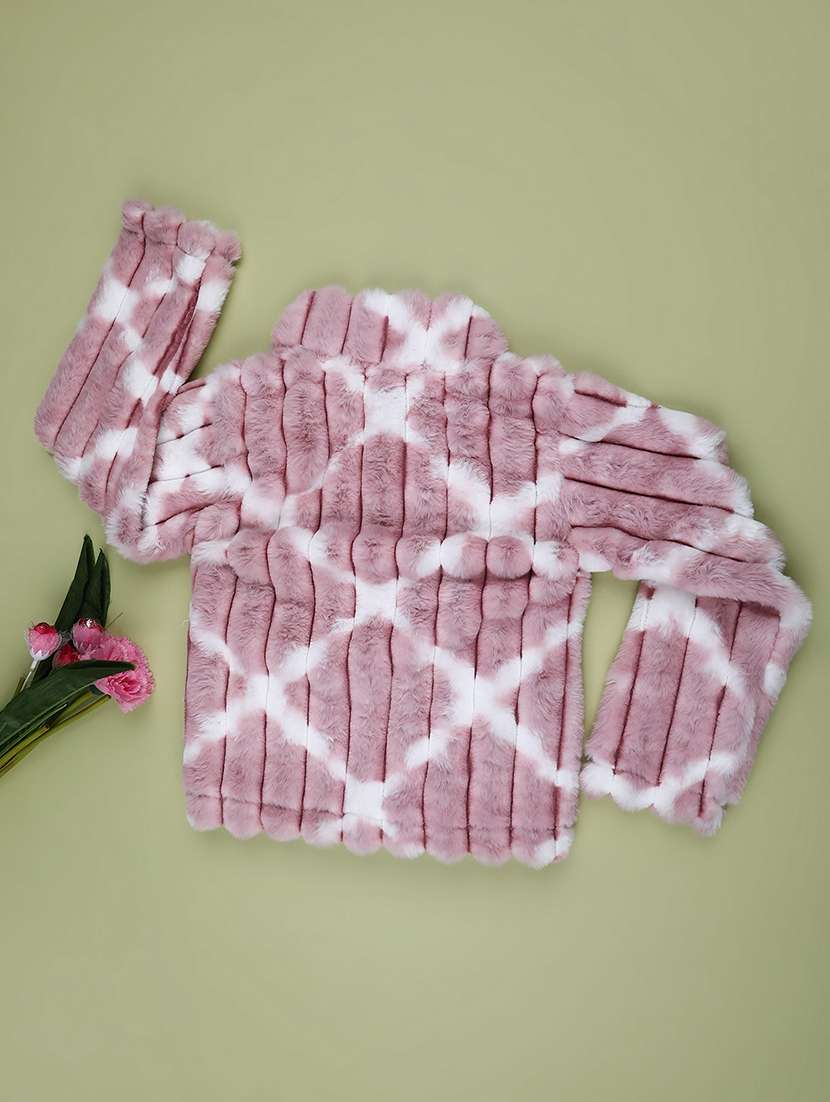 girls printed long sleeve jacket - 22087895 -  Standard Image - 1