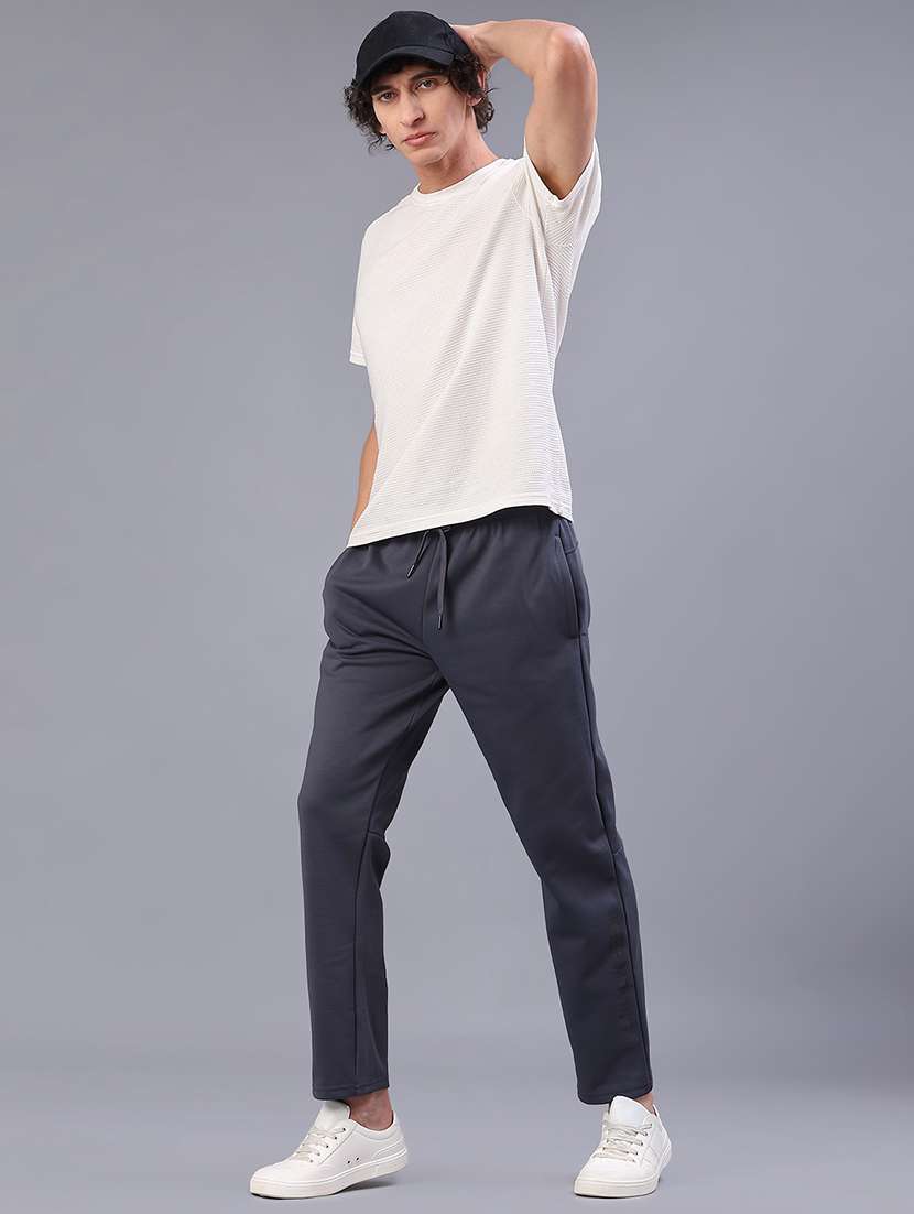 men solid mid rise lounge wear pyjama - 22087905 -  Standard Image - 4