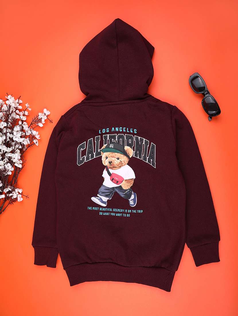 boys front & back print long sleeve sweatshirt - 22087912 -  Standard Image - 1