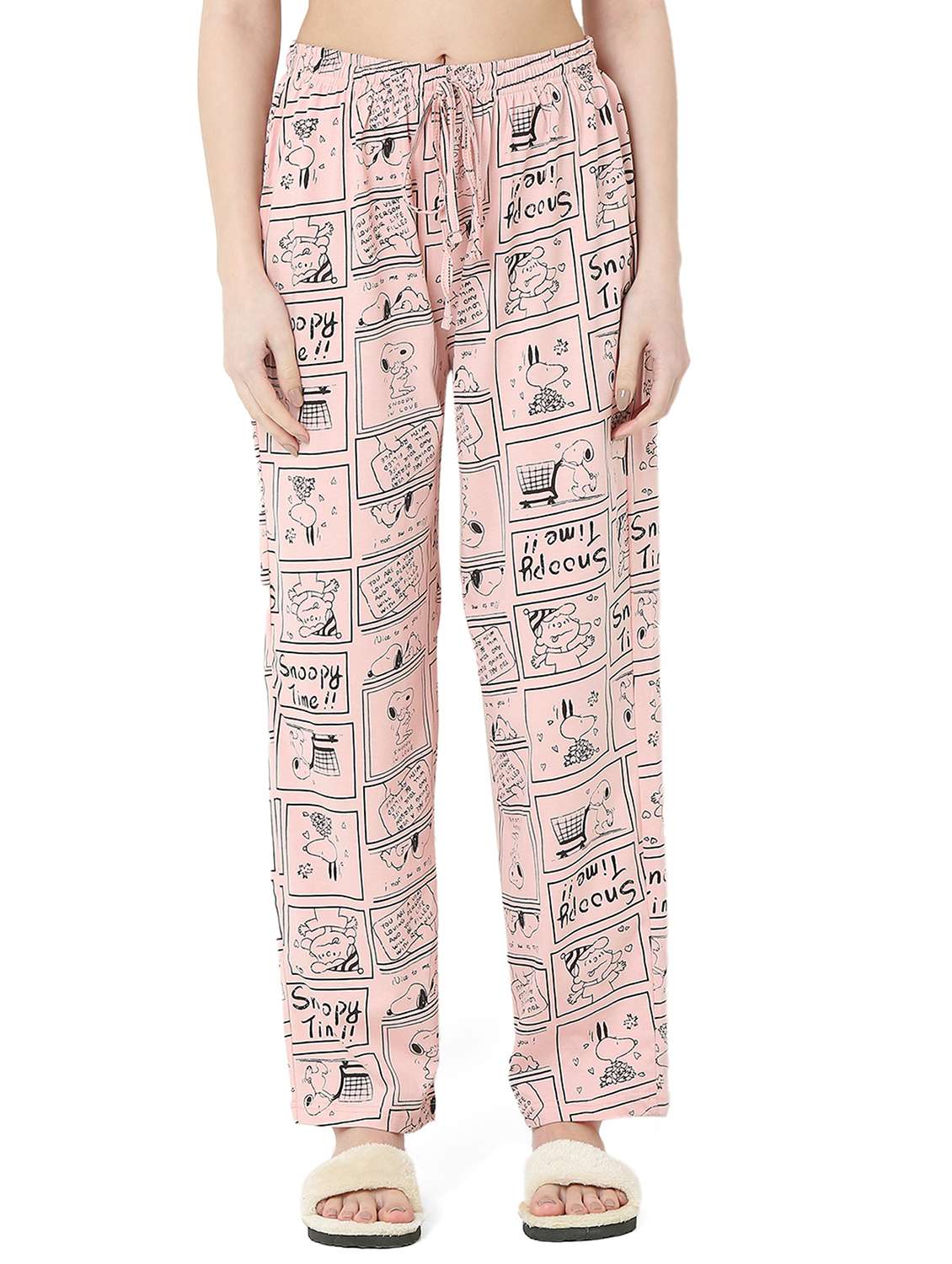 black cotton pyjama set nightwear - 22087930 -  Standard Image - 4