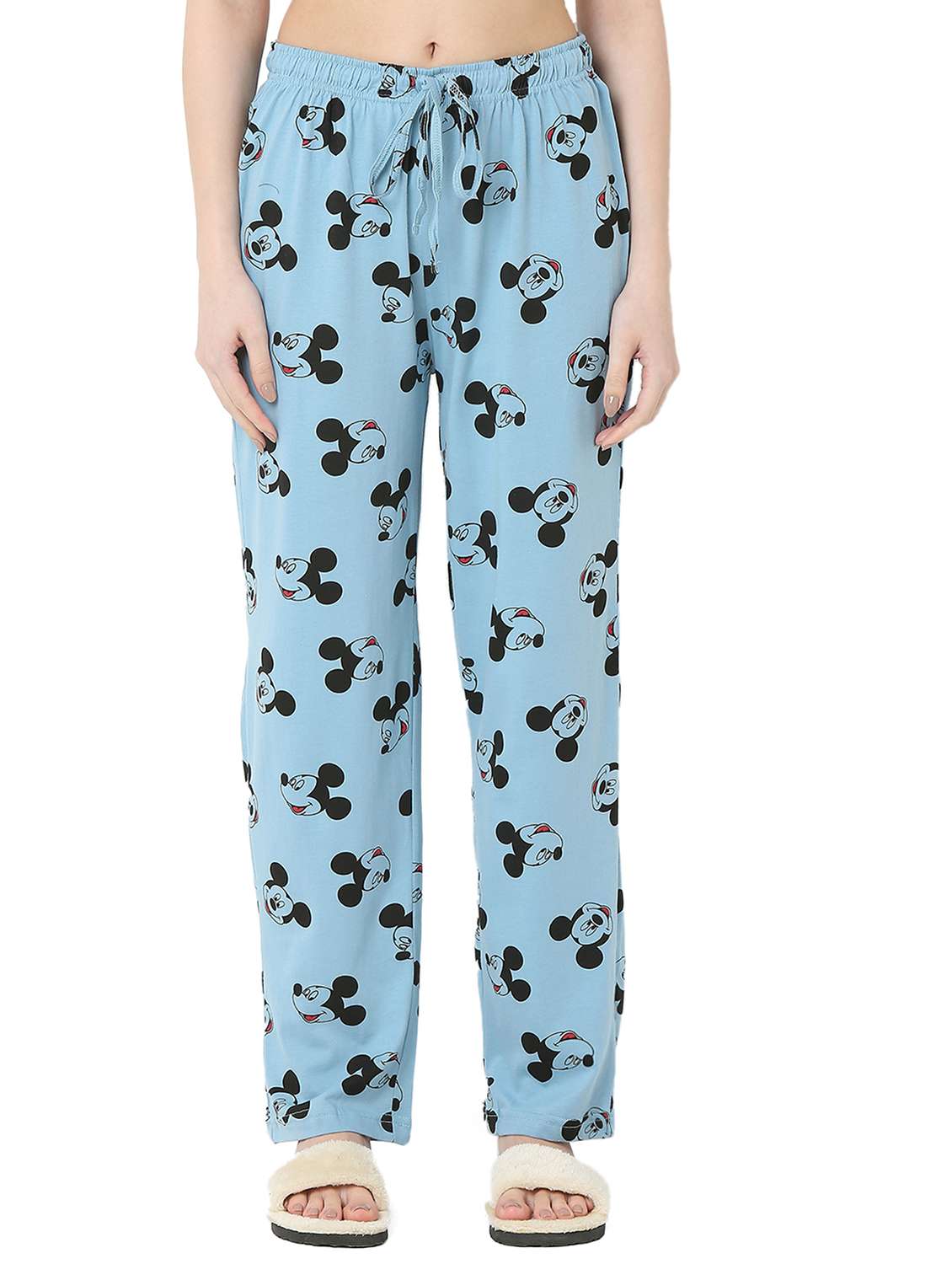 women printed long sleeve nightwear pyjama set - 22087932 - Standard Image - 4
