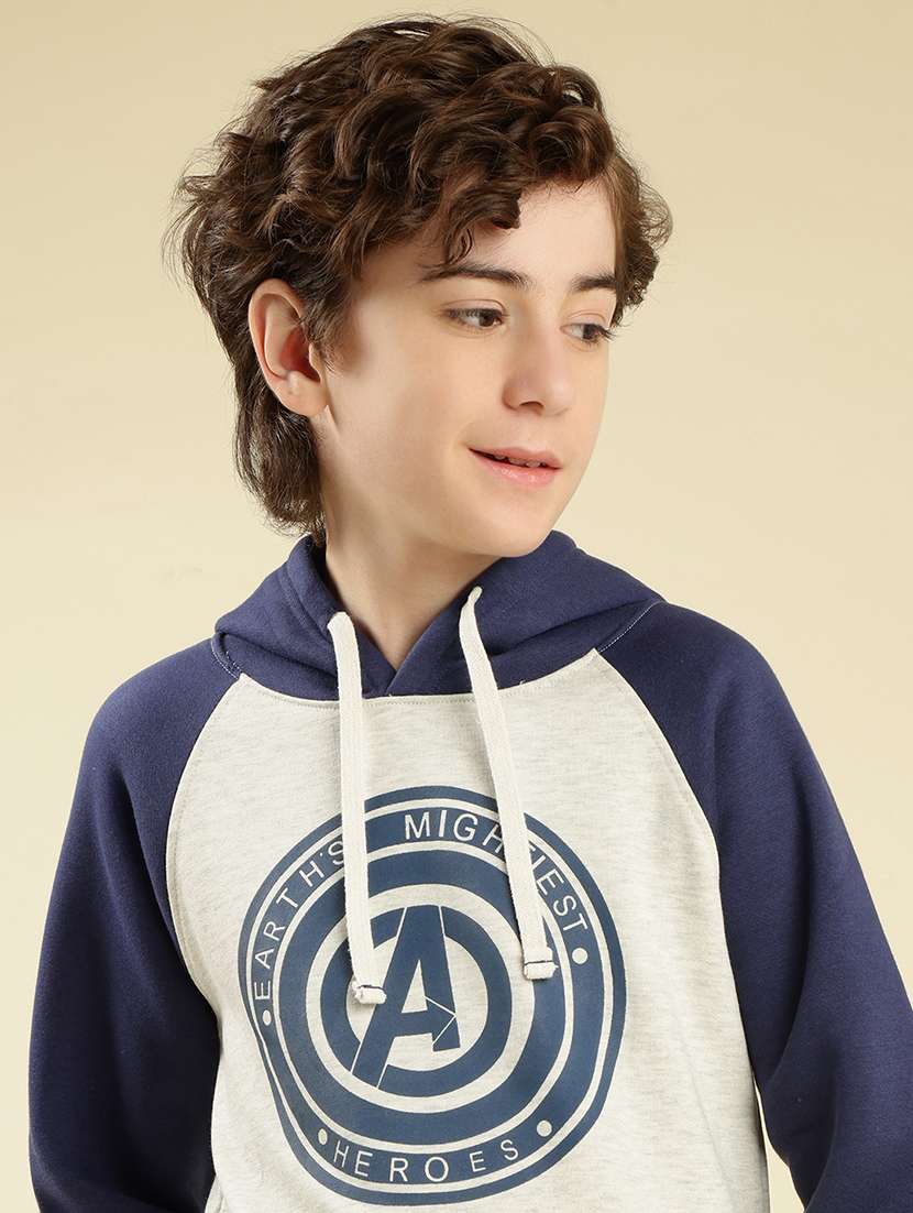 boys color block long sleeve sweatshirt - 22087960 -  Standard Image - 1