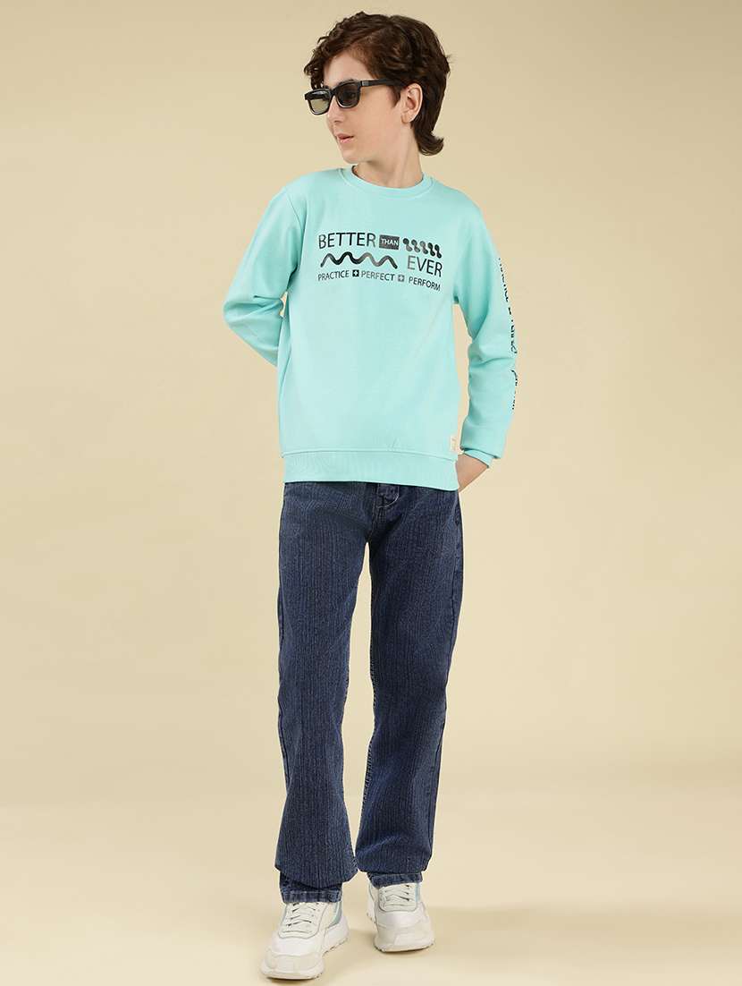 boys chest print long sleeve sweatshirt - 22087964 -  Standard Image - 4