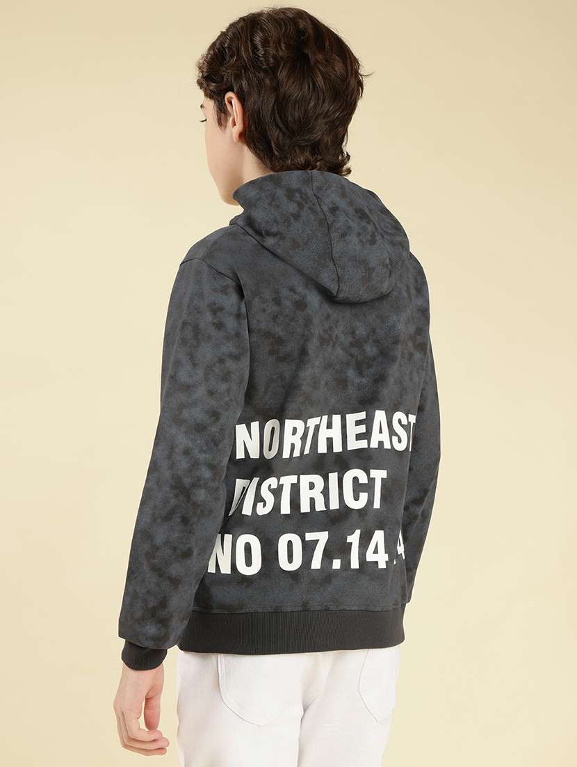 boys back print long sleeve sweatshirt - 22087971 - Standard Image - 4