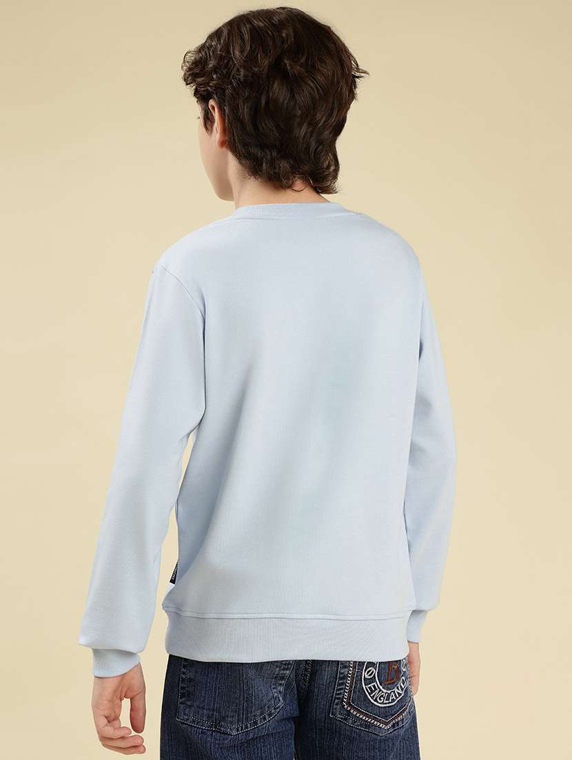 boys chest print long sleeve sweatshirt - 22087974 - Standard Image - 4