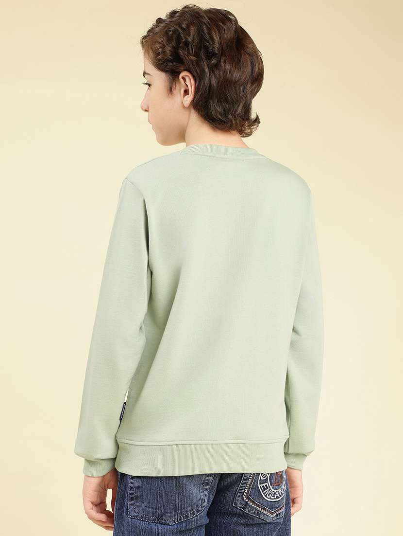 boys chest print long sleeve sweatshirt - 22087975 - Standard Image - 4