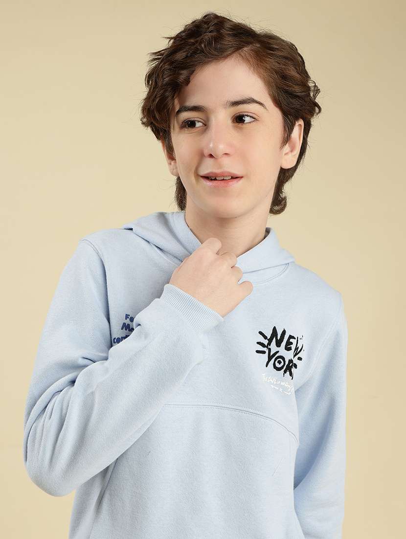 boys front & back print long sleeve sweatshirt - 22087978 -  Standard Image - 1