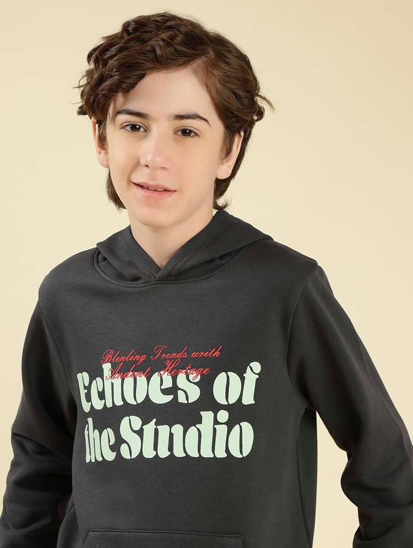 boys chest print long sleeve sweatshirt - 22087979 - Standard Image - 1