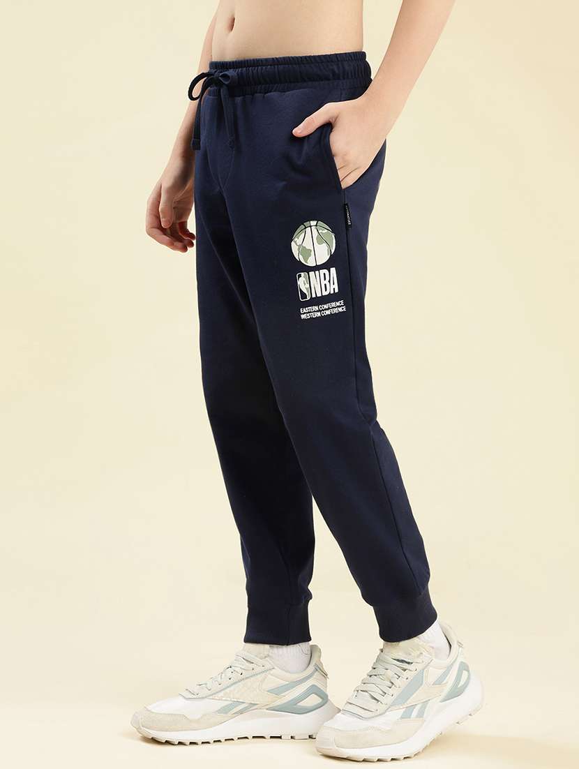 boys solid mid rise winterwear jogger - 22087990 - Standard Image - 1