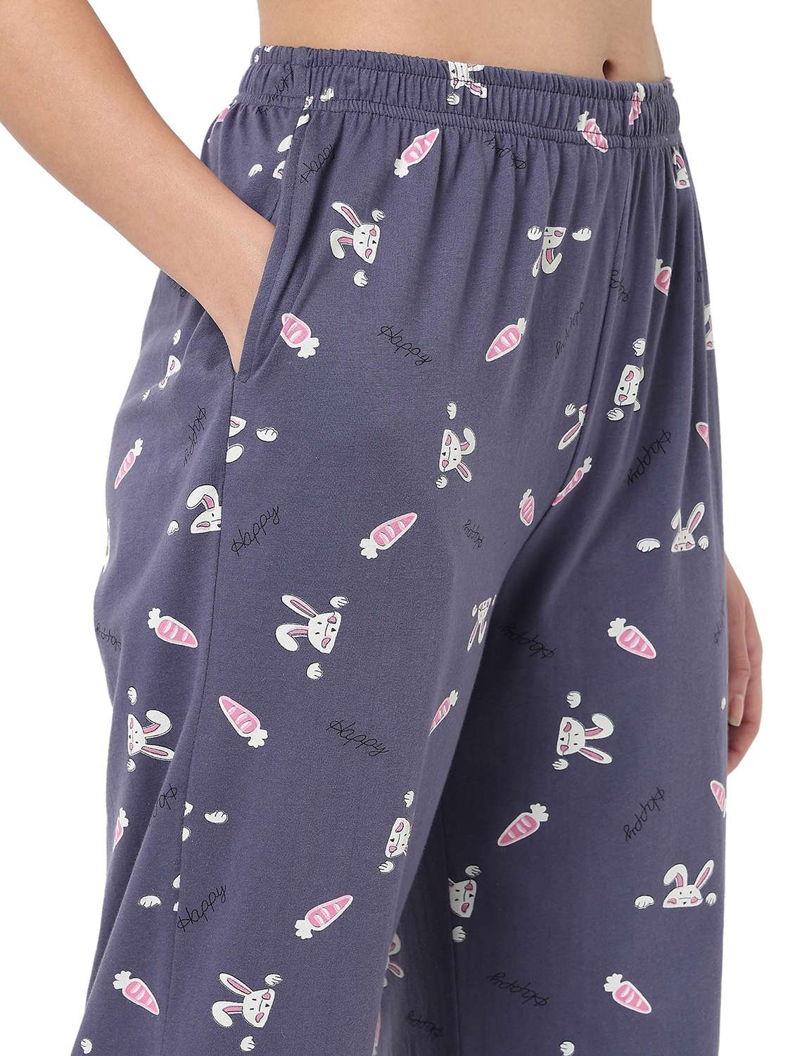 women printed mid rise pajama - 22088006 -  Standard Image - 4
