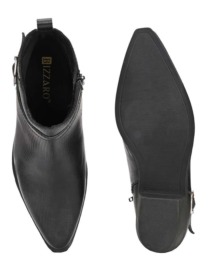 women textured slip on ankle boot - 22088039 - Standard Image - 4