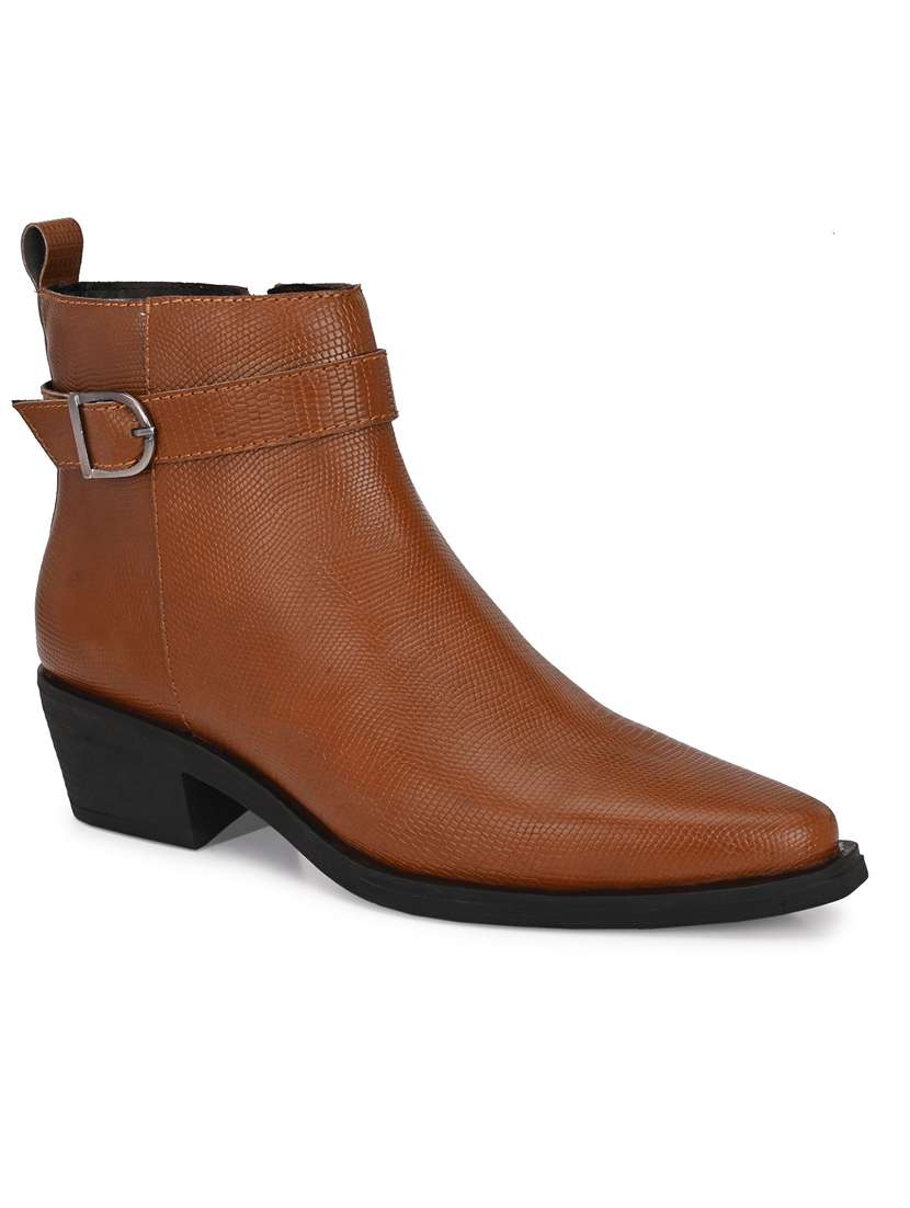 women textured slip on ankle boot - 22088041 - Standard Image - 1