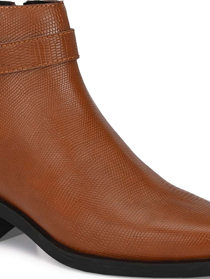 women textured slip on ankle boot - 22088041 - Standard Image - 4