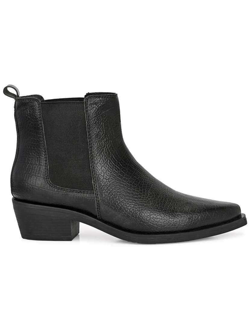 women textured slip on ankle boot - 22088042 -  Standard Image - 1