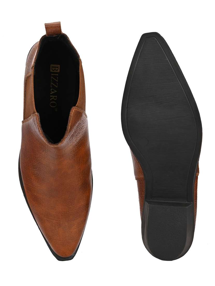 women textured slip on ankle boot - 22088044 - Standard Image - 4