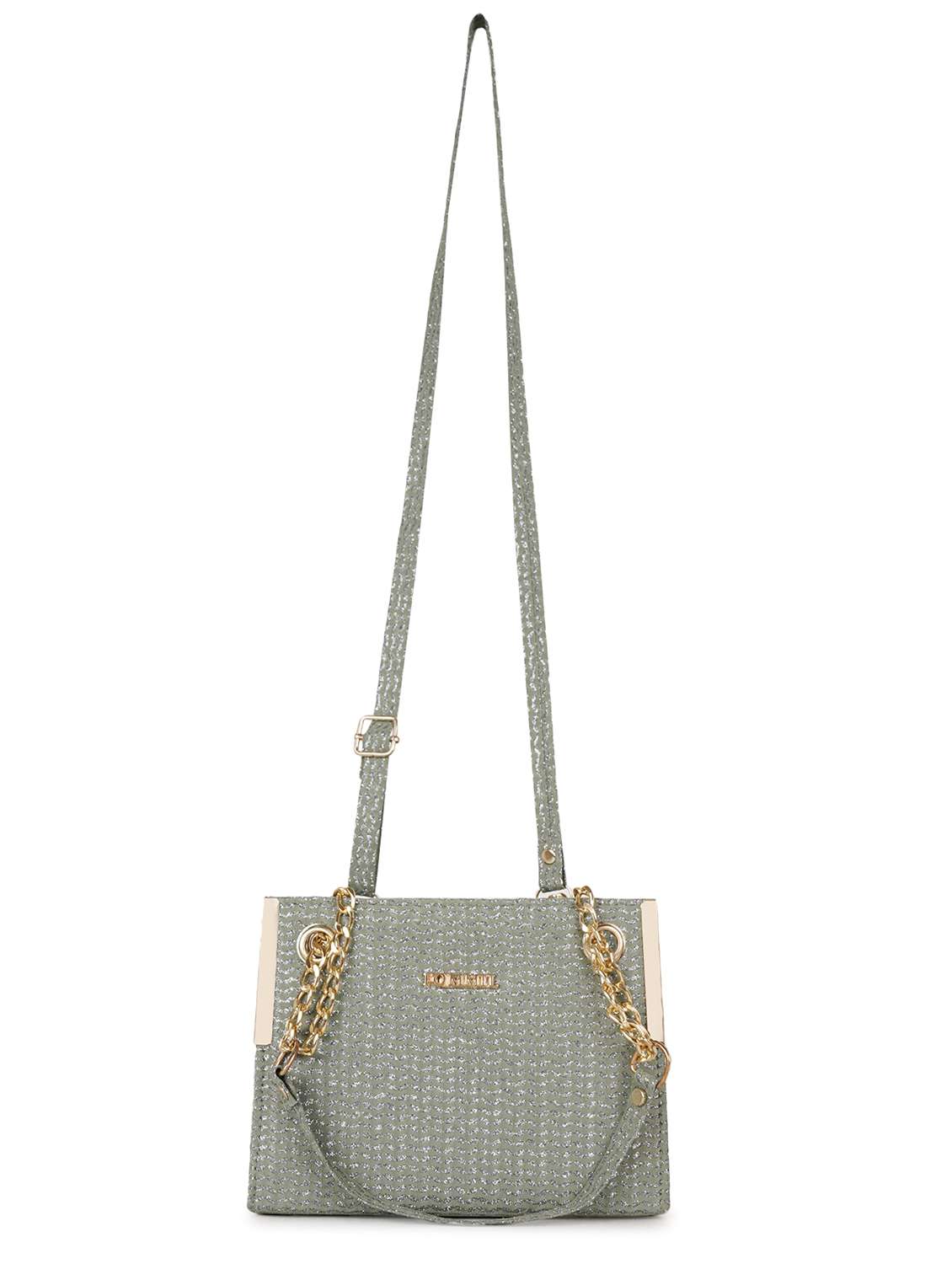 women's weave textured handbag green - 22088056 - Standard Image - 1