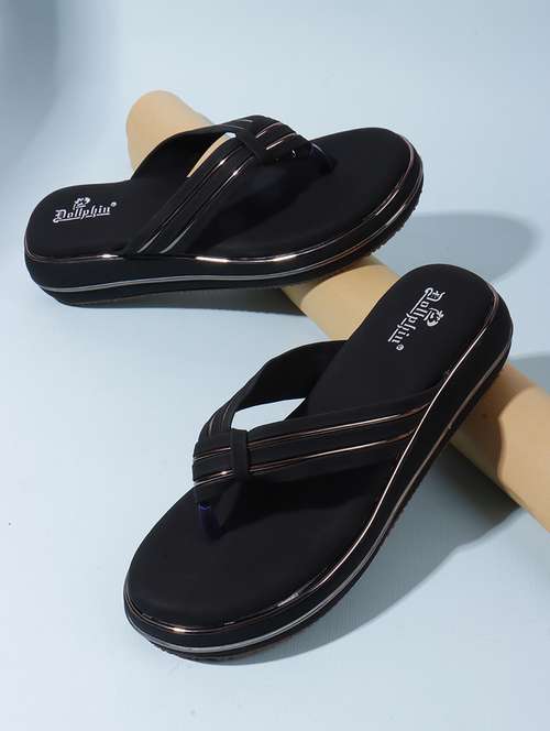 women solid toe separator flat sandal - 22088071 - Standard Image - 0