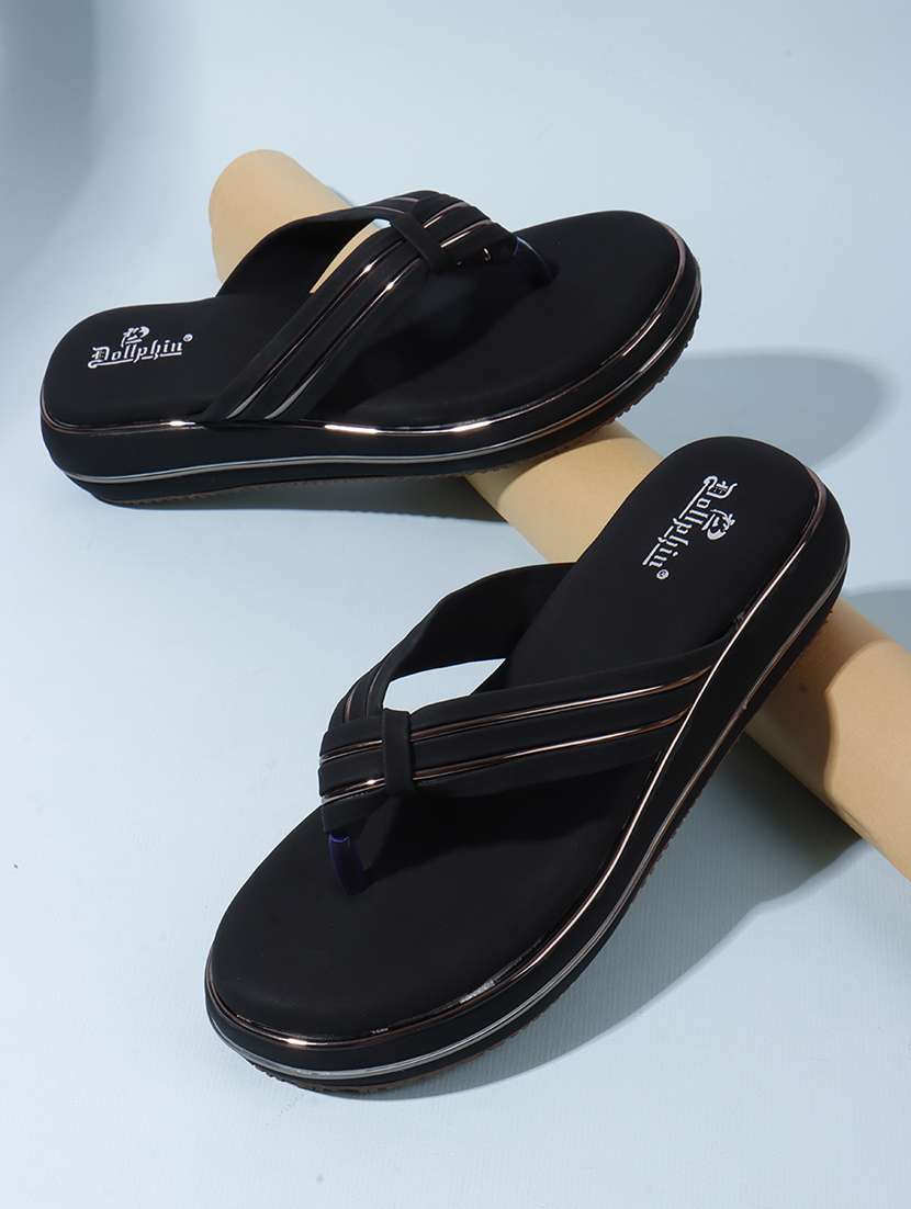 women solid toe separator flat sandal - 22088071 - Zoom Image - 0