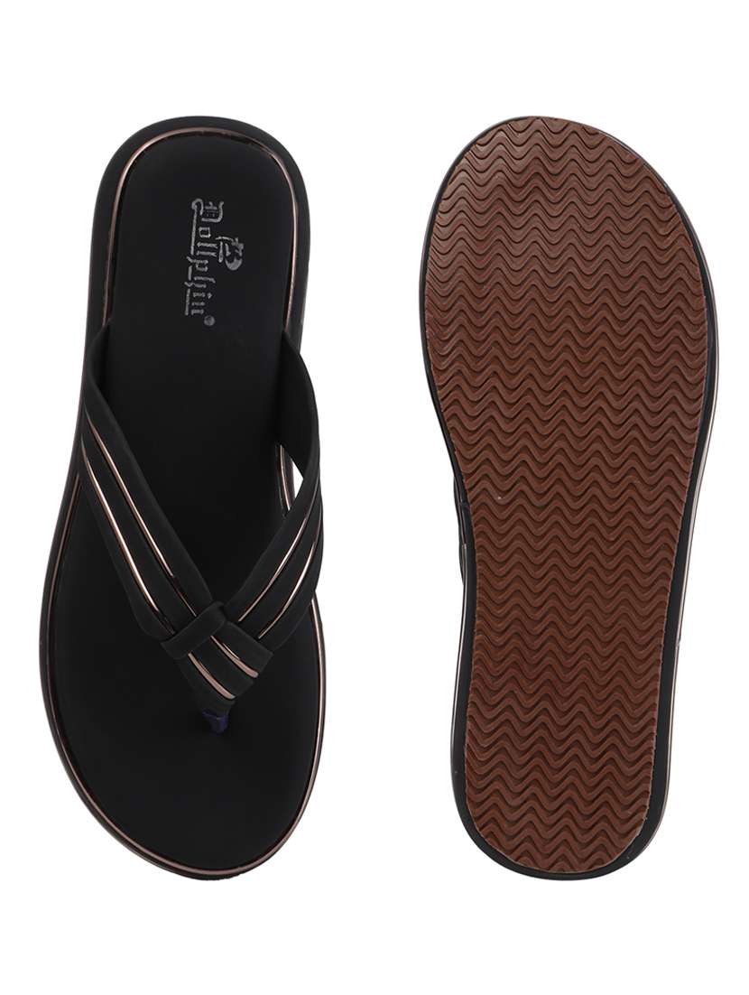 women solid toe separator flat sandal - 22088071 - Standard Image - 4