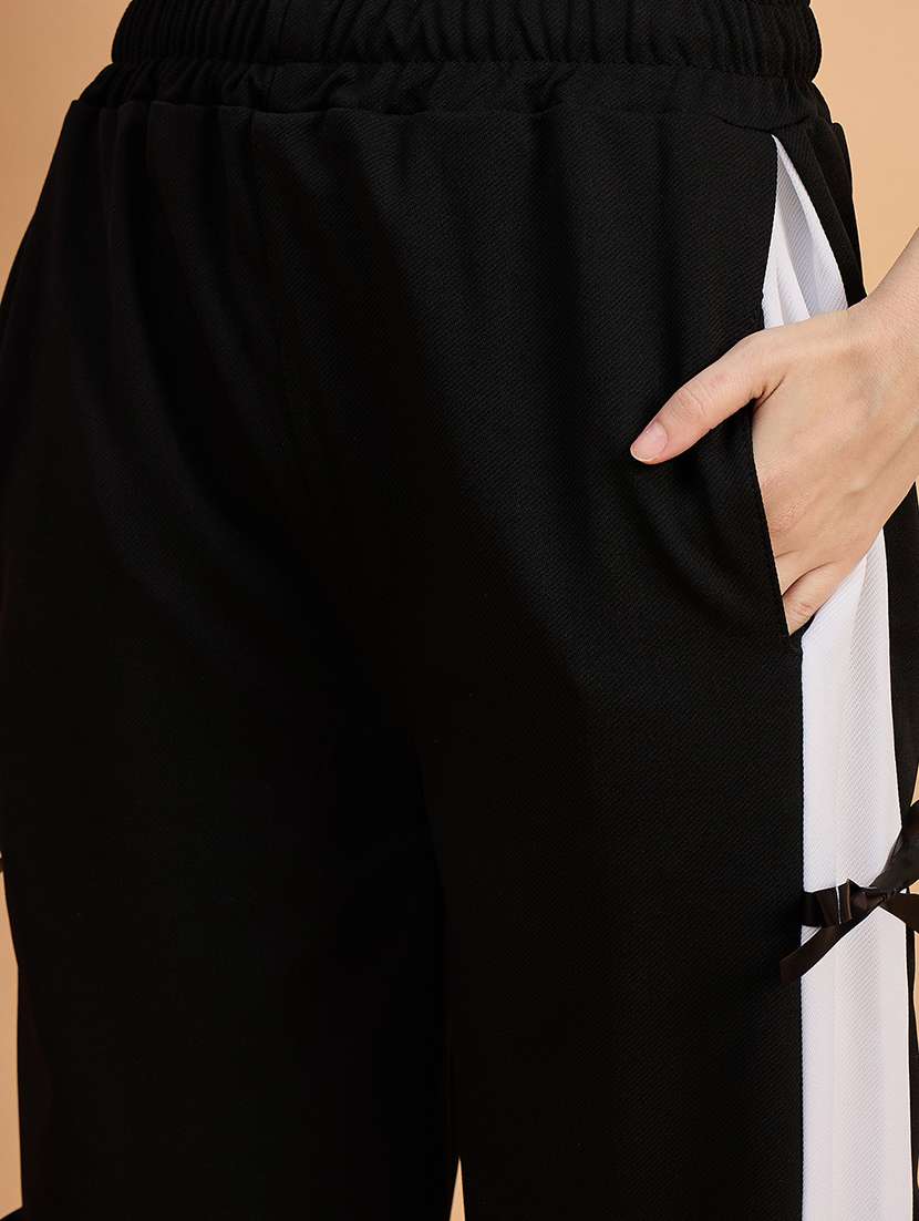 women tapered mid rise wide leg trouser - 22088152 - Standard Image - 4