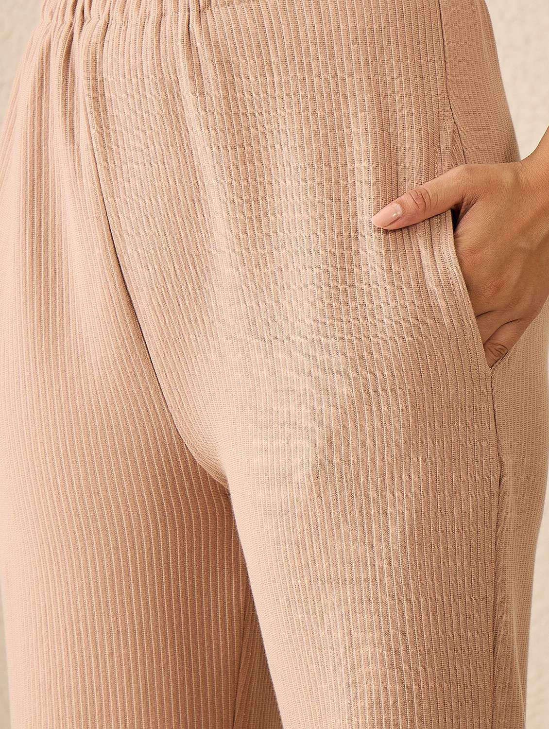 women solid long sleeve active wear set - 22088246 -  Standard Image - 4