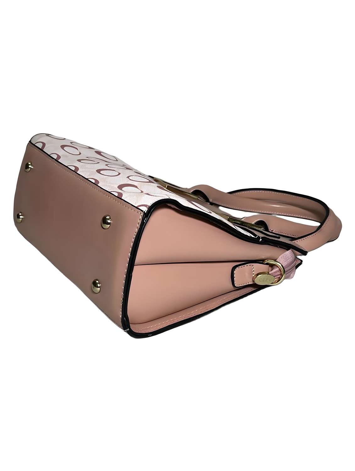 pink leatherette (pu) handbag - 22088251 - Standard Image - 4