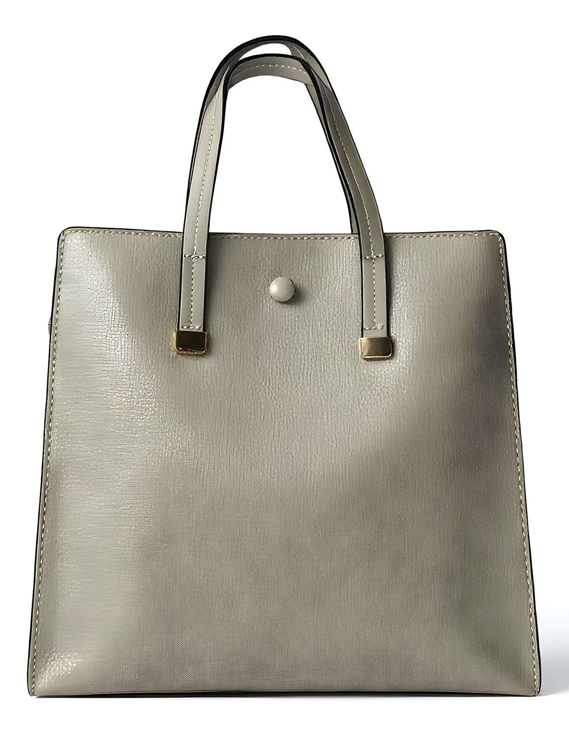 women solid leatherette handbag - 22088256 -  Standard Image - 1