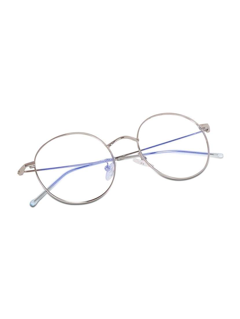 round spectacle frame with blue light protection - 22088261 -  Standard Image - 1