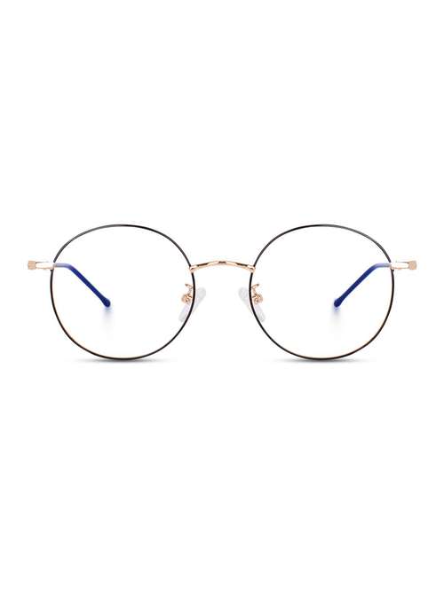 round spectacle frame with blue light protection - 22088262 -  Standard Image - 0