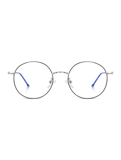 round spectacle frame with blue light protection - 22088263 - Standard Image - 0