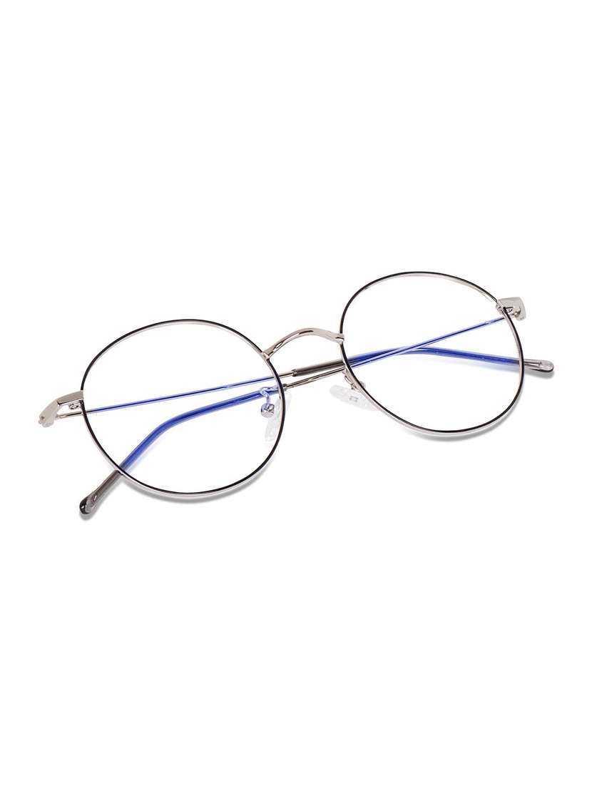 round spectacle frame with blue light protection - 22088263 - Standard Image - 1