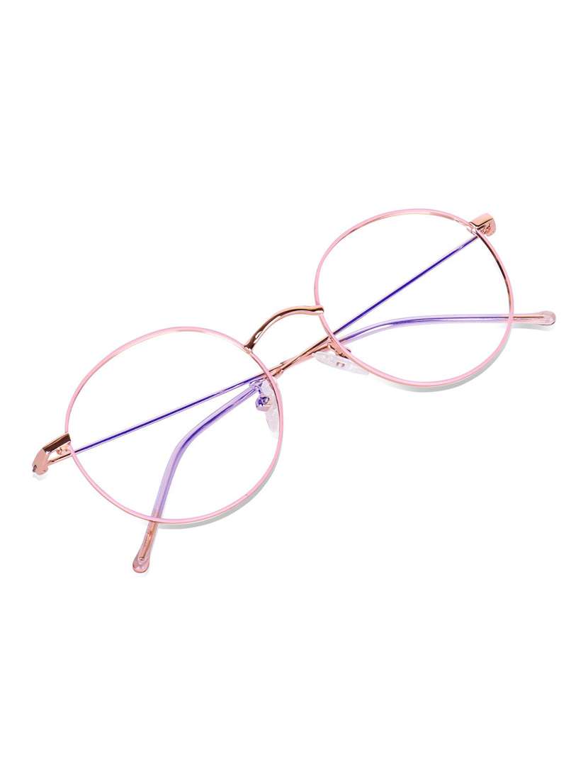 round spectacle frame with blue light protection - 22088264 -  Standard Image - 1