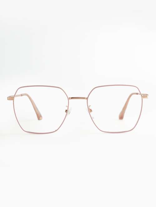 hexagon metal frames with blue light protection - 22088266 - Standard Image - 0