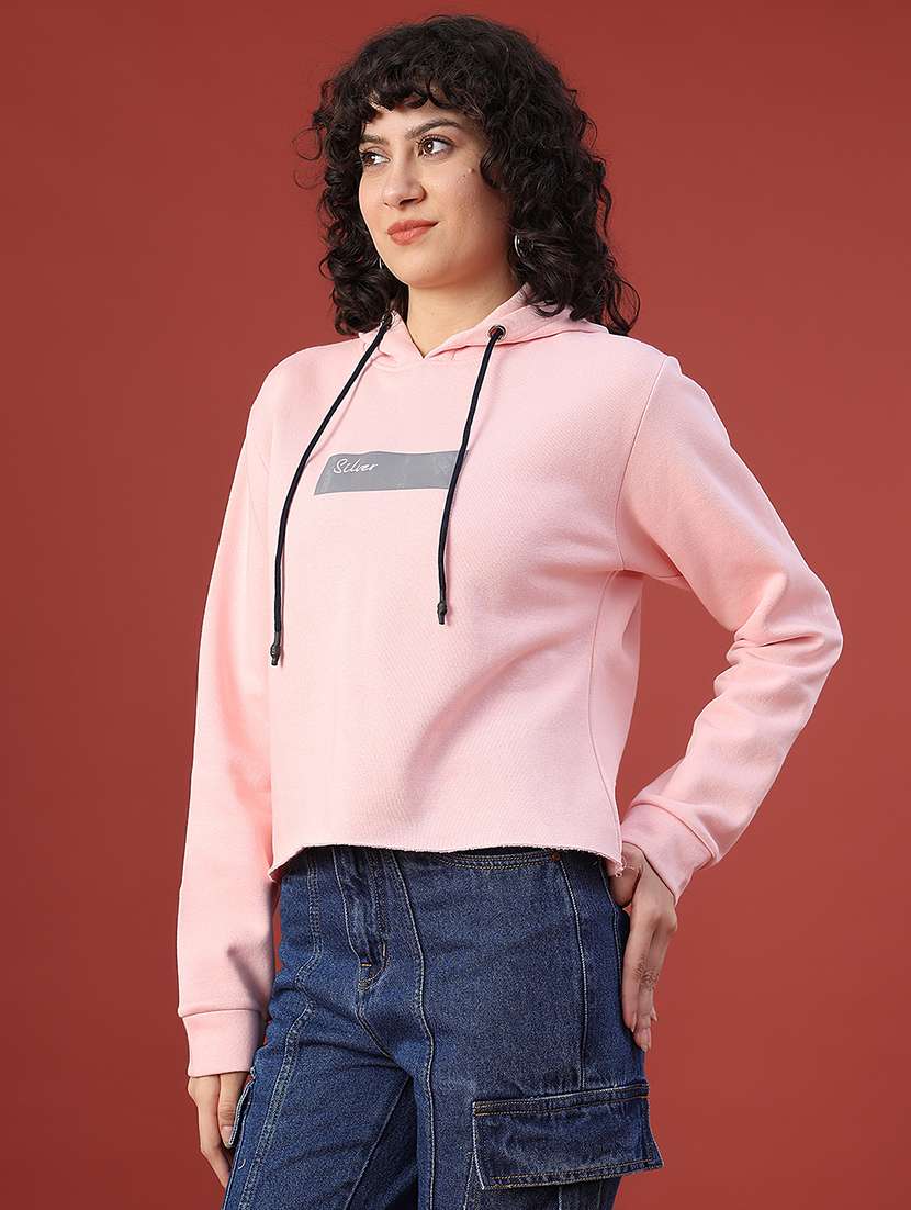 women long sleeve hooded sweatshirt - 22088339 -  Standard Image - 1