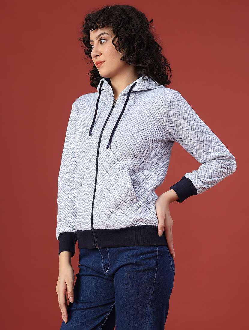 women long sleeve hooded sweatshirt - 22088344 -  Standard Image - 1