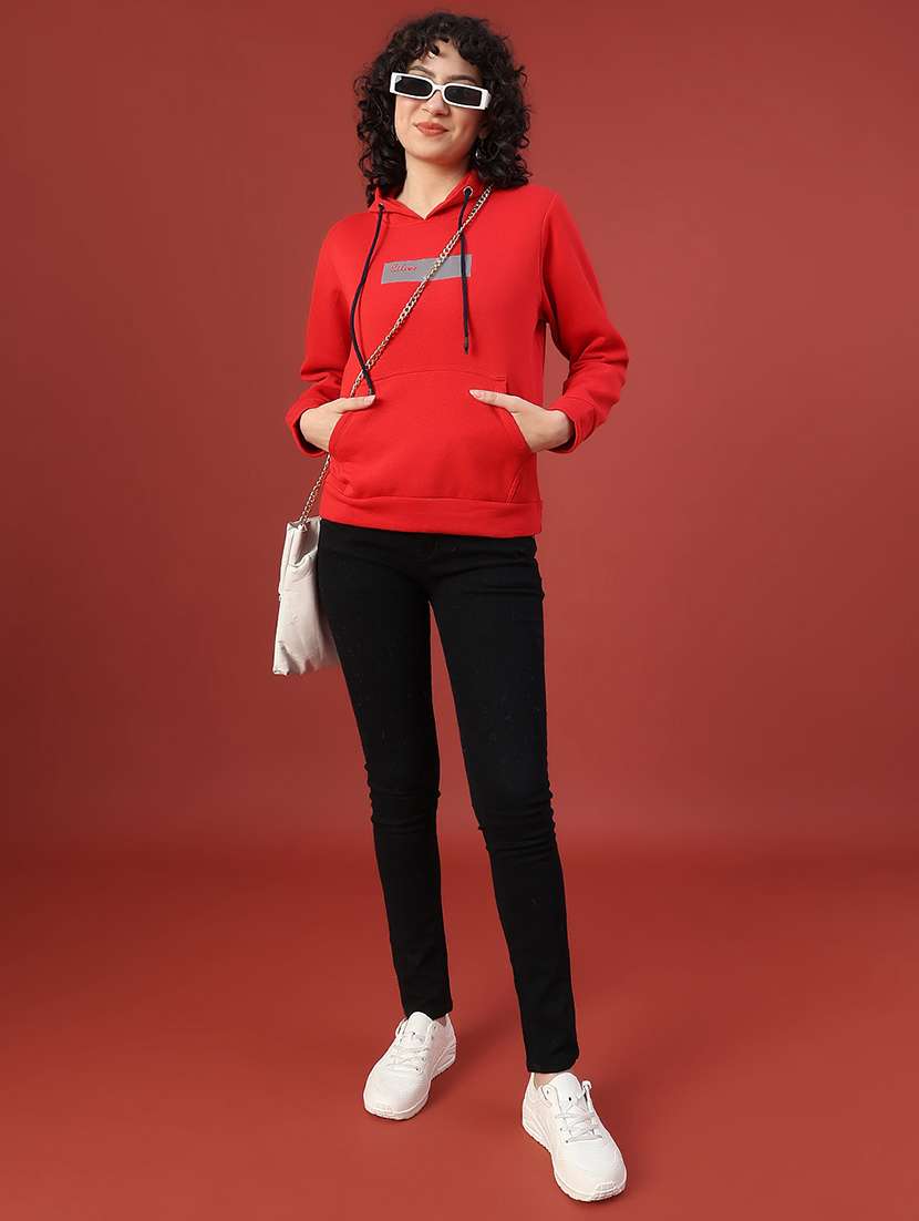 women long sleeve hooded sweatshirt - 22088347 -  Standard Image - 4