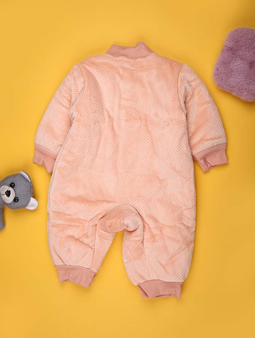 Kids Self Designed Long Sleeve Romper - 22088425 -  Standard Image - 1