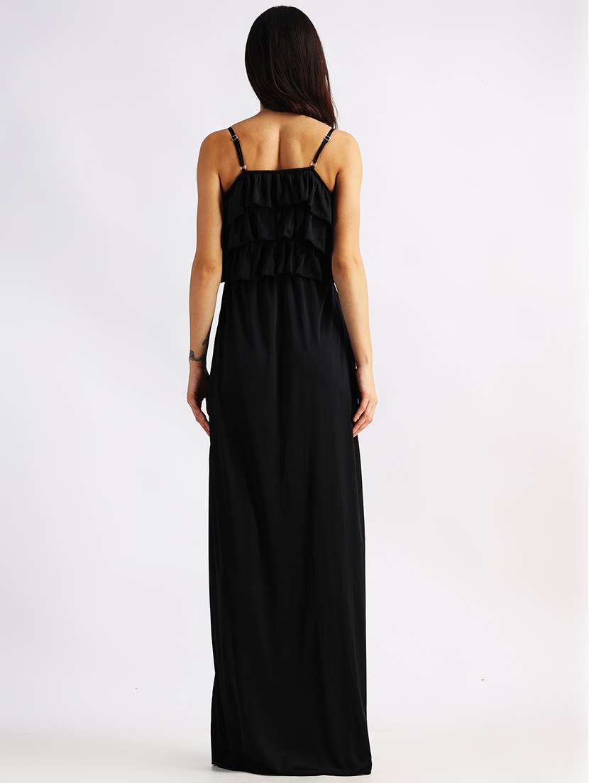 women self designed shoulder strap a-line dress - 22088475 -  Standard Image - 4