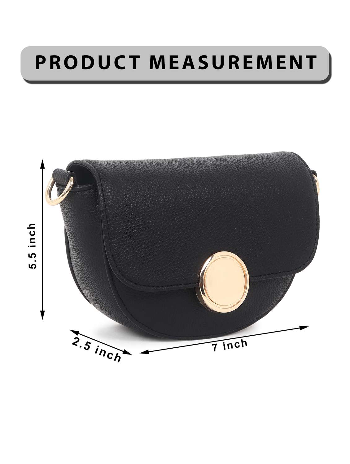 women leatherette sling bag - 22088514 - Standard Image - 4